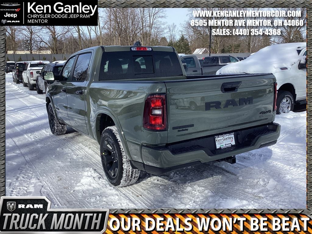 2026 RAM Ram 1500 RAM 1500 BIG HORN CREW CAB 4X4 5'7' BOX