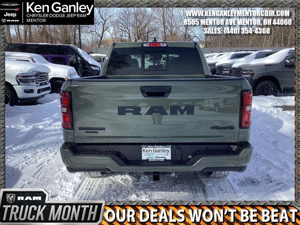 2026 RAM Ram 1500 RAM 1500 BIG HORN CREW CAB 4X4 5'7' BOX