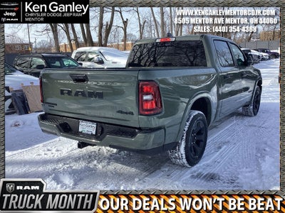 2026 RAM Ram 1500 RAM 1500 BIG HORN CREW CAB 4X4 5'7' BOX