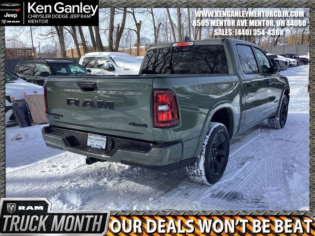 2026 RAM Ram 1500 RAM 1500 BIG HORN CREW CAB 4X4 5'7' BOX