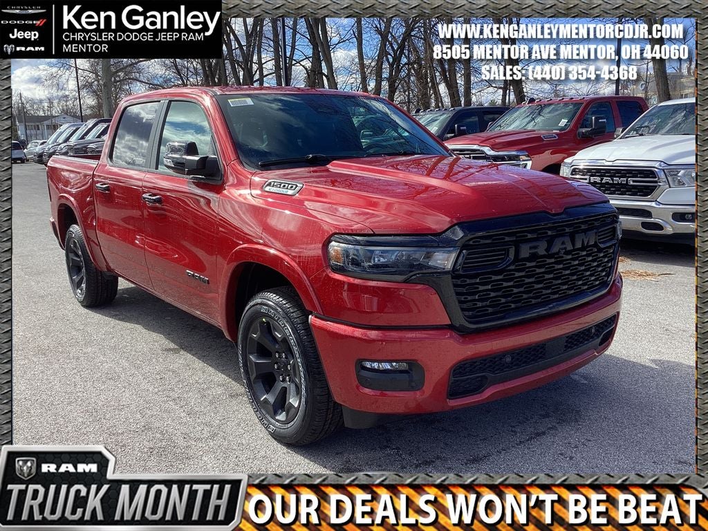 2026 RAM Ram 1500 RAM 1500 BIG HORN CREW CAB 4X4 5'7' BOX