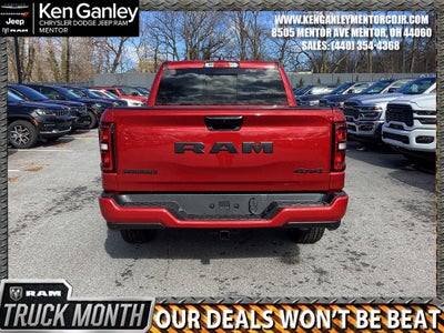 2026 RAM Ram 1500 RAM 1500 BIG HORN CREW CAB 4X4 5'7' BOX