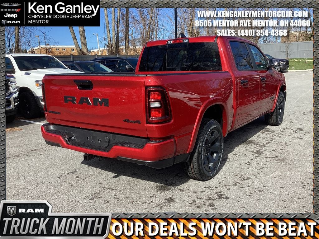 2026 RAM Ram 1500 RAM 1500 BIG HORN CREW CAB 4X4 5'7' BOX