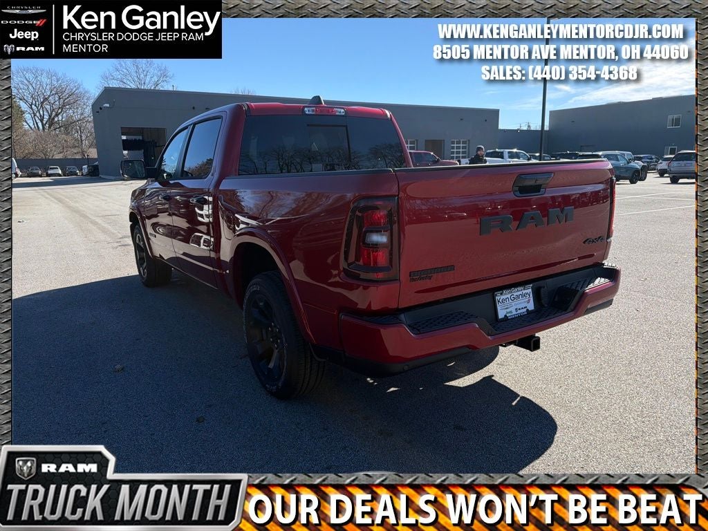 2026 RAM Ram 1500 RAM 1500 BIG HORN CREW CAB 4X4 5'7' BOX