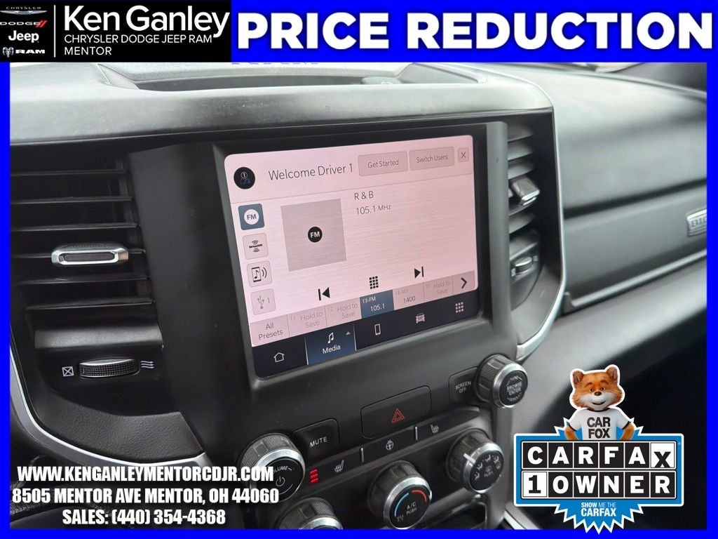 2023 RAM 1500 Big Horn Crew Cab 4x4 5'7' Box