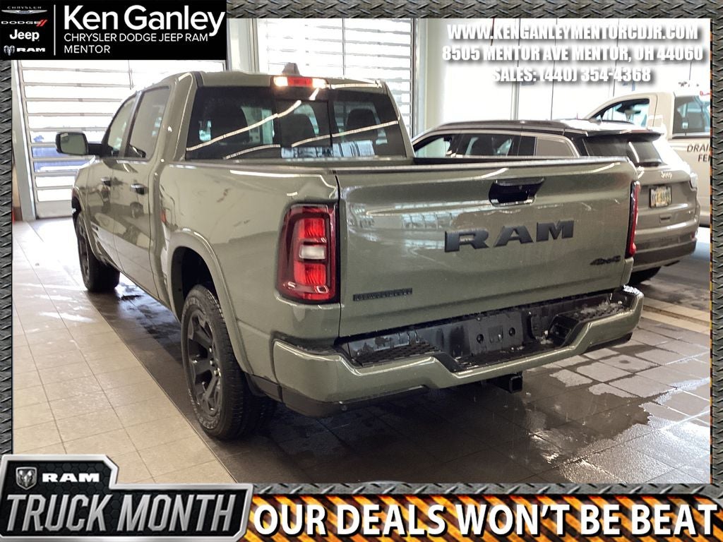 2026 RAM Ram 1500 RAM 1500 BIG HORN CREW CAB 4X4 5'7' BOX