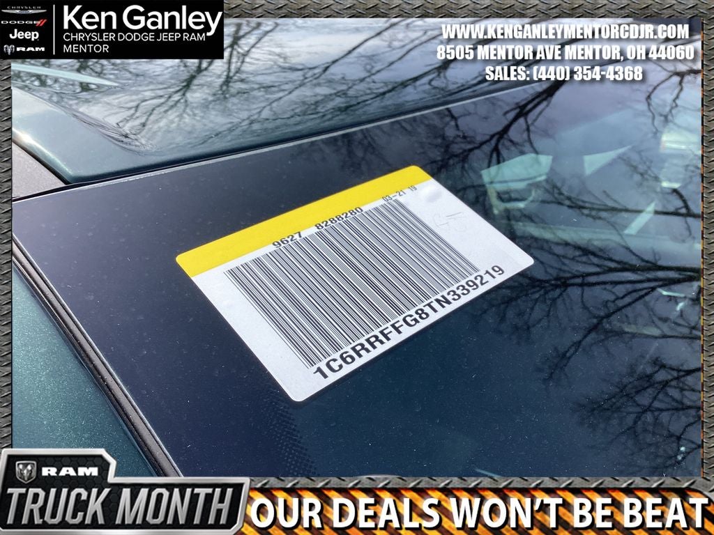 2026 RAM Ram 1500 RAM 1500 BIG HORN CREW CAB 4X4 5'7' BOX