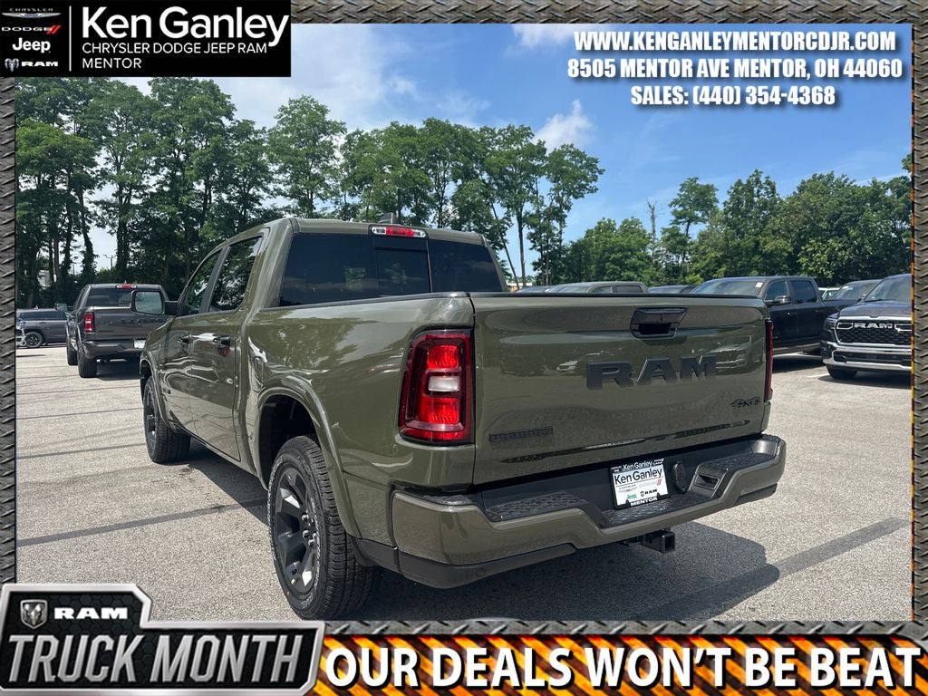 2026 RAM Ram 1500 RAM 1500 BIG HORN CREW CAB 4X4 5'7' BOX