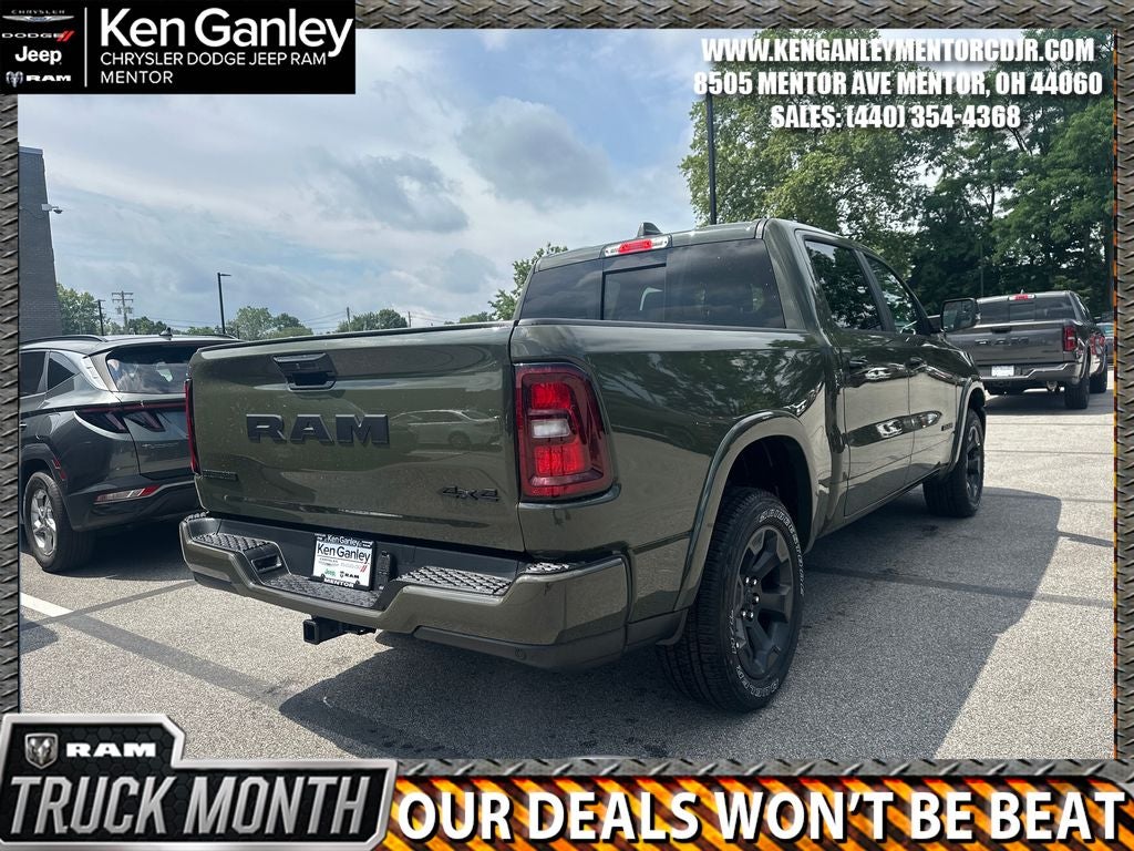 2026 RAM Ram 1500 RAM 1500 BIG HORN CREW CAB 4X4 5'7' BOX