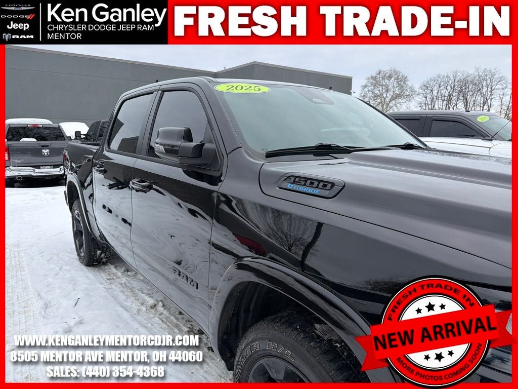 2025 RAM 1500 Big Horn Crew Cab 4x4 5'7' Box