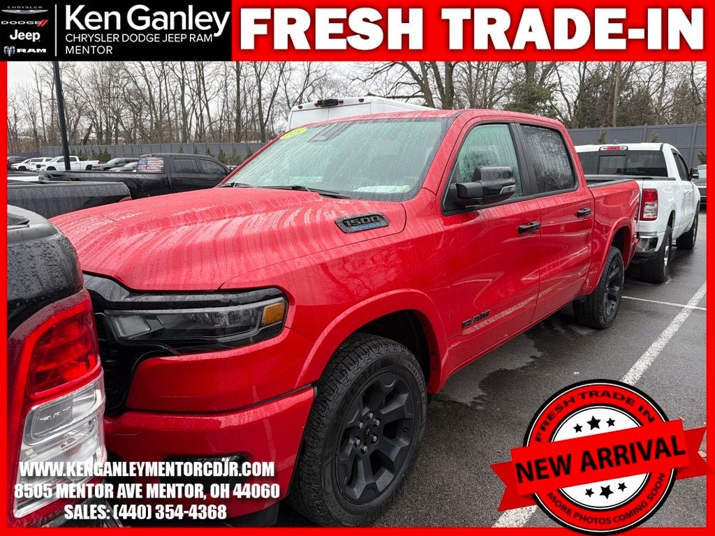 2025 RAM 1500 Big Horn Crew Cab 4x4 5'7' Box