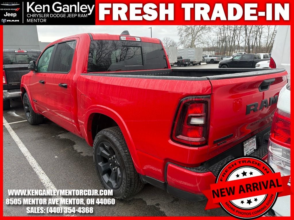 2025 RAM 1500 Big Horn Crew Cab 4x4 5'7' Box