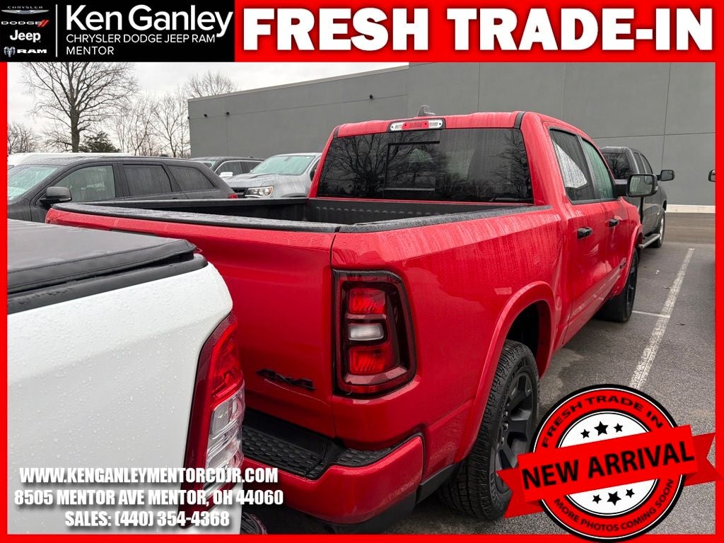 2025 RAM 1500 Big Horn Crew Cab 4x4 5'7' Box