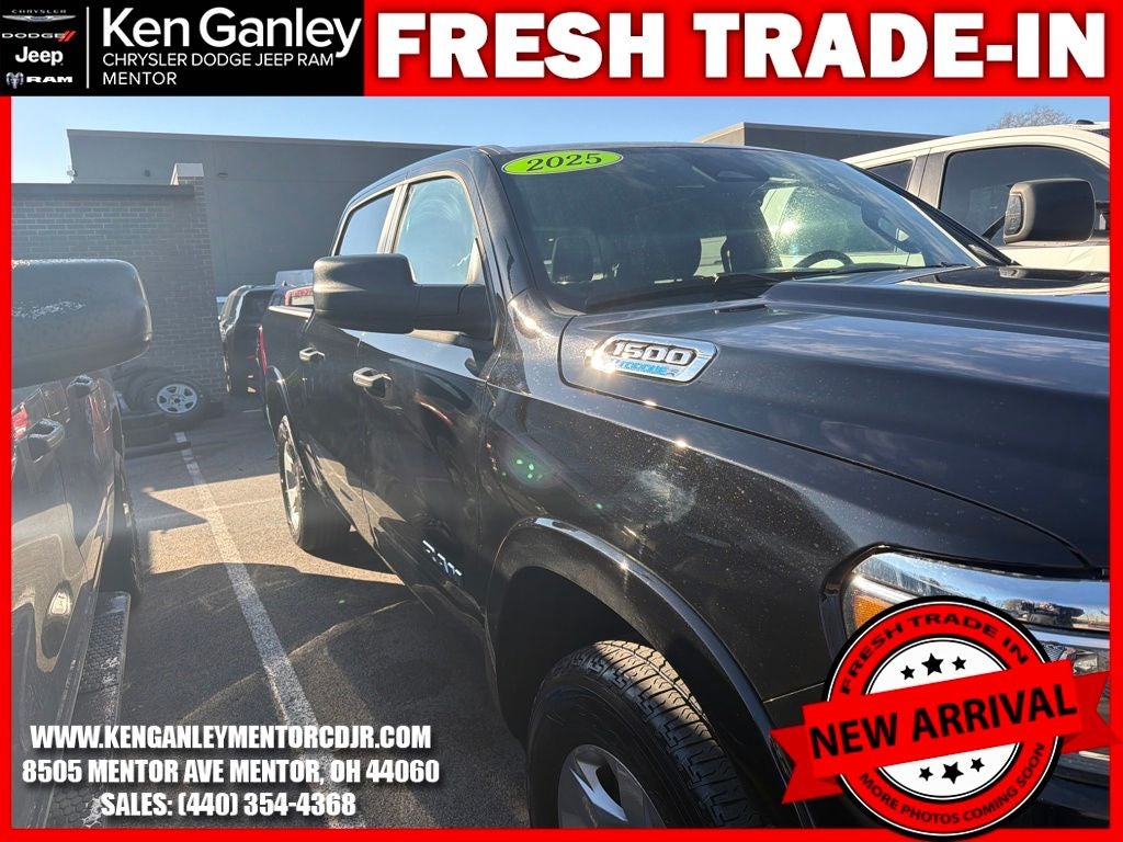 2025 RAM 1500 Big Horn Crew Cab 4x4 5'7' Box