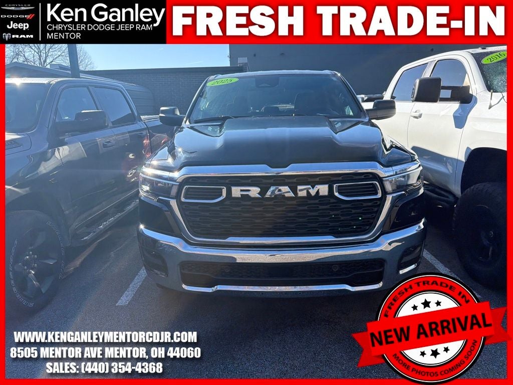 2025 RAM 1500 Big Horn Crew Cab 4x4 5'7' Box