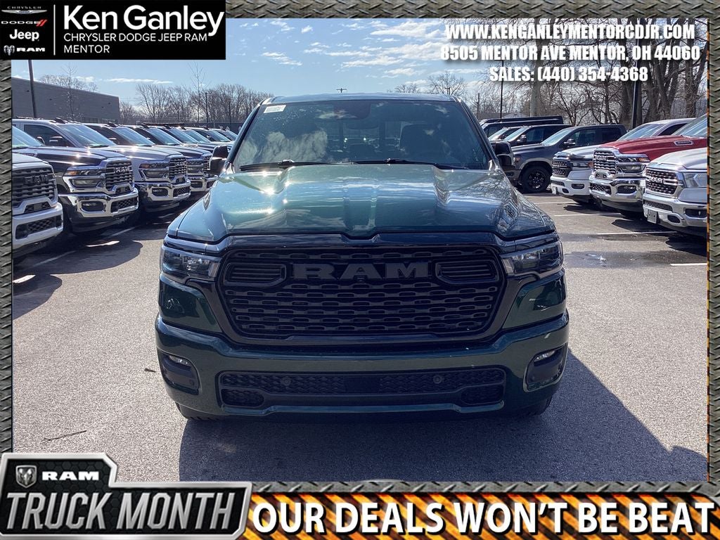 2026 RAM Ram 1500 RAM 1500 BIG HORN CREW CAB 4X4 5'7' BOX