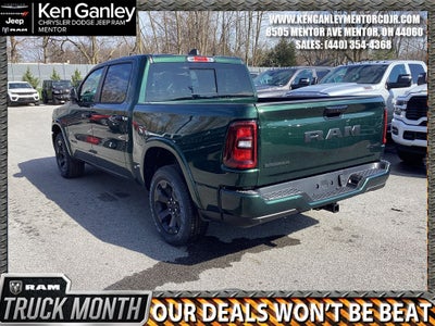 2026 RAM Ram 1500 RAM 1500 BIG HORN CREW CAB 4X4 5'7' BOX