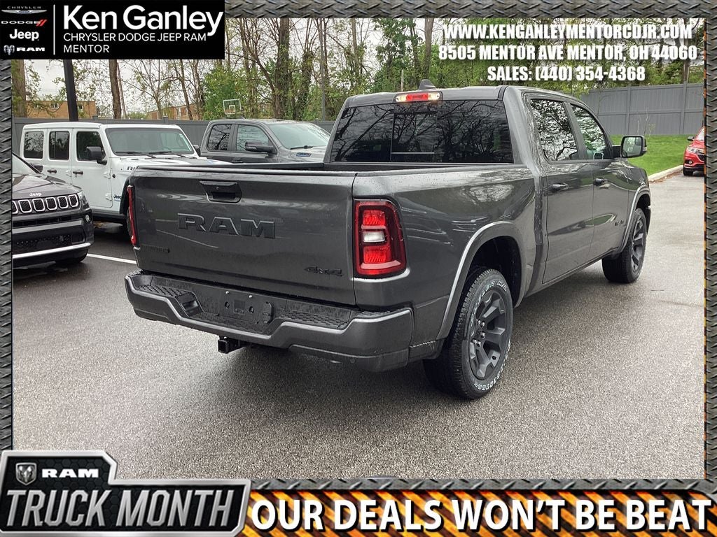 2026 RAM Ram 1500 RAM 1500 BIG HORN CREW CAB 4X4 5'7' BOX
