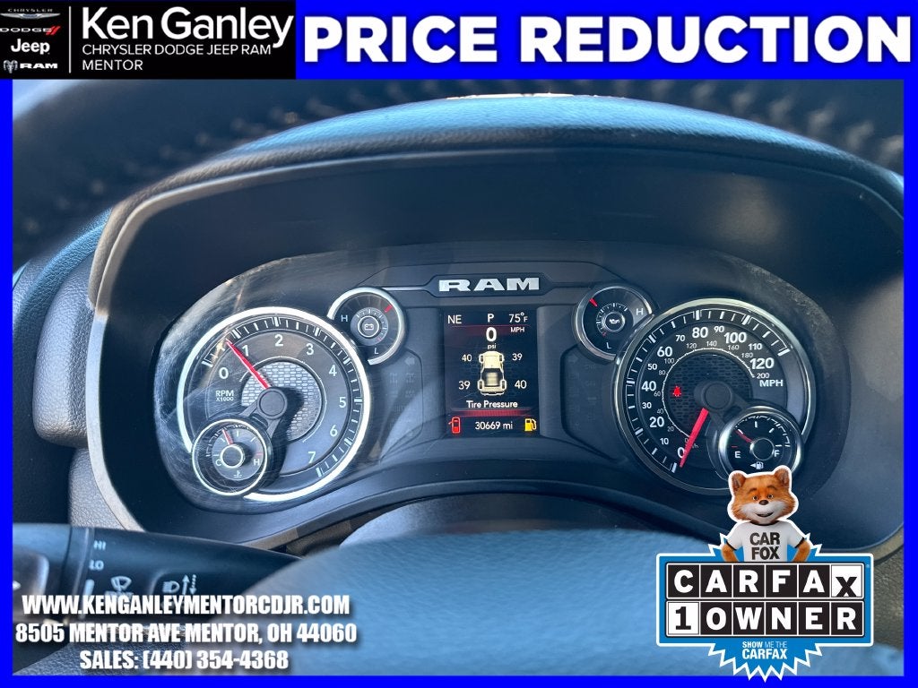 2023 RAM Ram 1500 Big Horn Crew Cab 4x4 5'7' Box