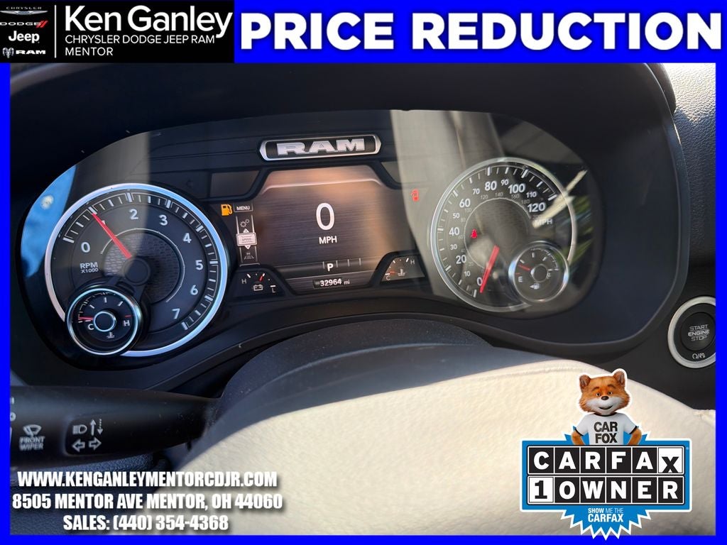 2025 RAM 1500 Lone Star Crew Cab 4x4 5'7' Box
