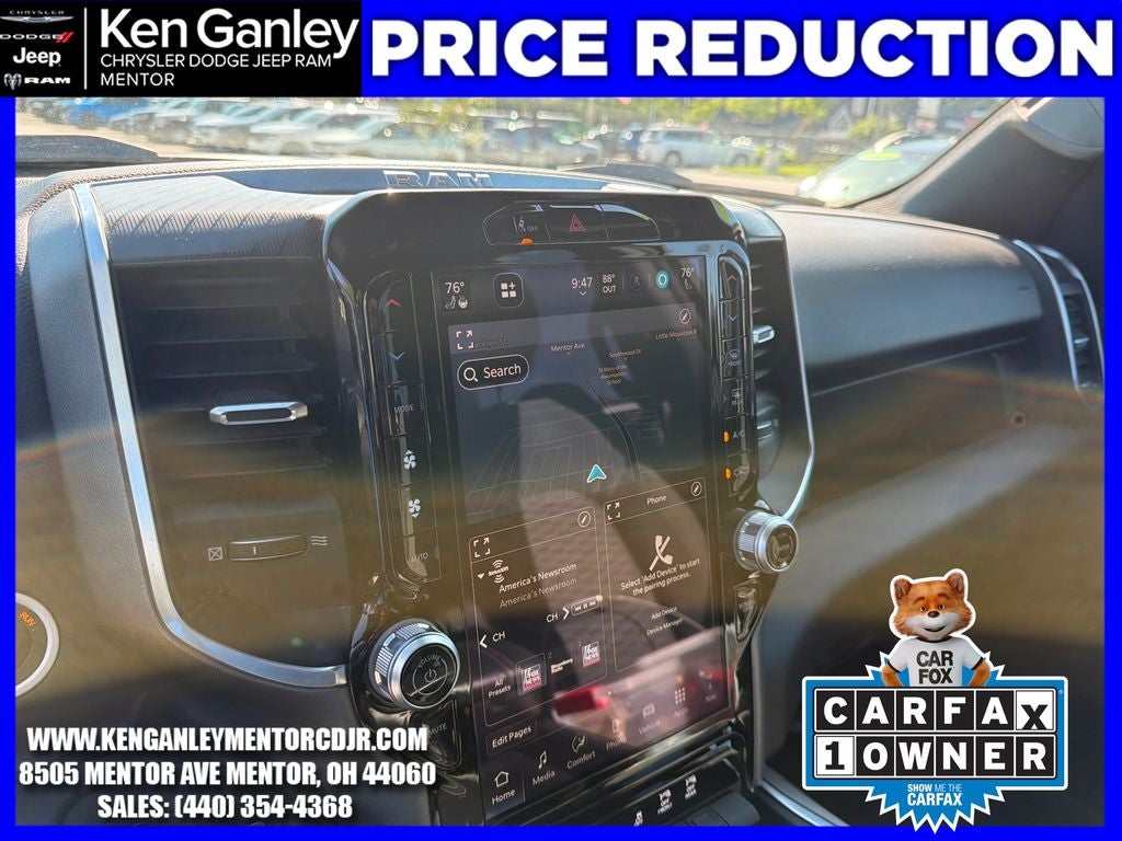 2025 RAM 1500 Lone Star Crew Cab 4x4 5'7' Box