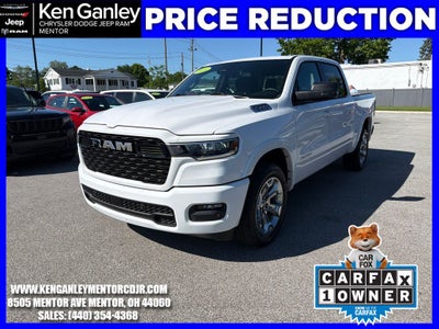 2025 RAM 1500 Lone Star Crew Cab 4x4 5'7' Box