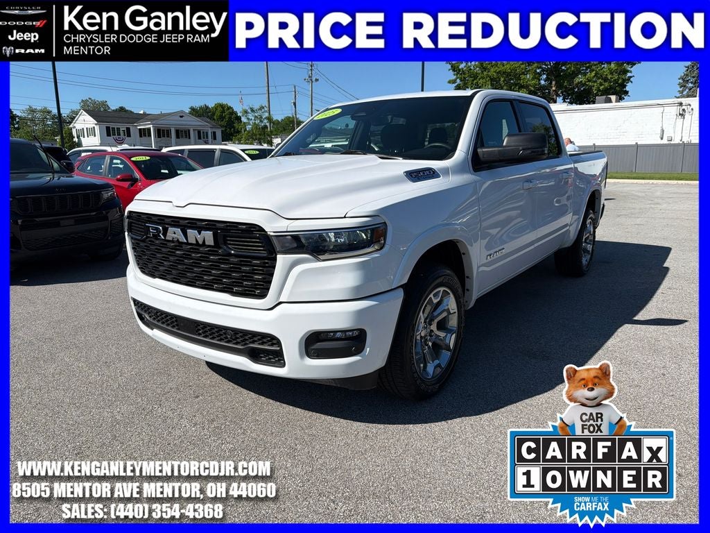 2025 RAM 1500 Lone Star Crew Cab 4x4 5'7' Box