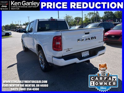 2025 RAM 1500 Lone Star Crew Cab 4x4 5'7' Box