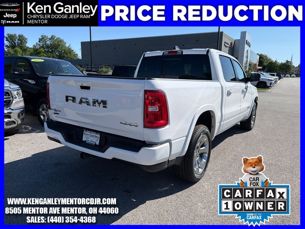 2025 RAM 1500 Lone Star Crew Cab 4x4 5'7' Box