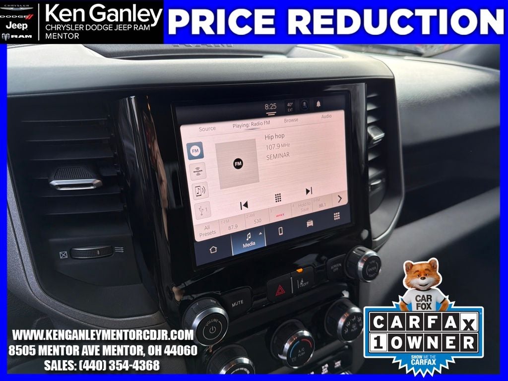 2025 RAM 1500 Tradesman Crew Cab 4x4 5'7' Box