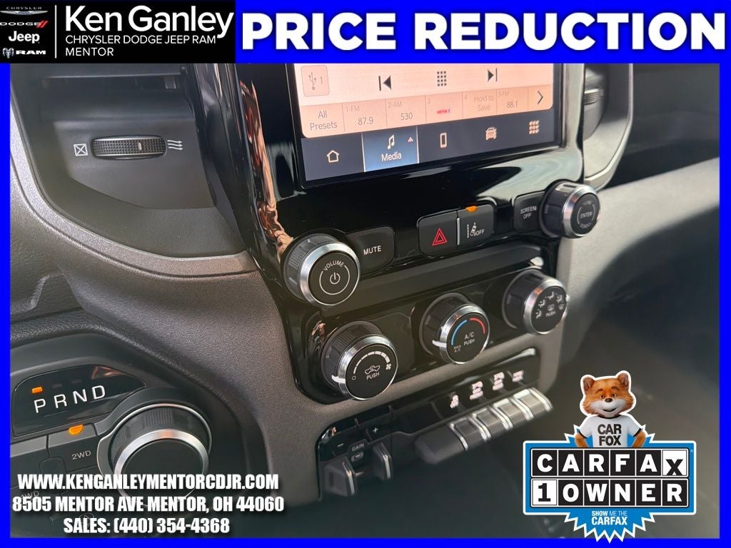 2025 RAM 1500 Tradesman Crew Cab 4x4 5'7' Box