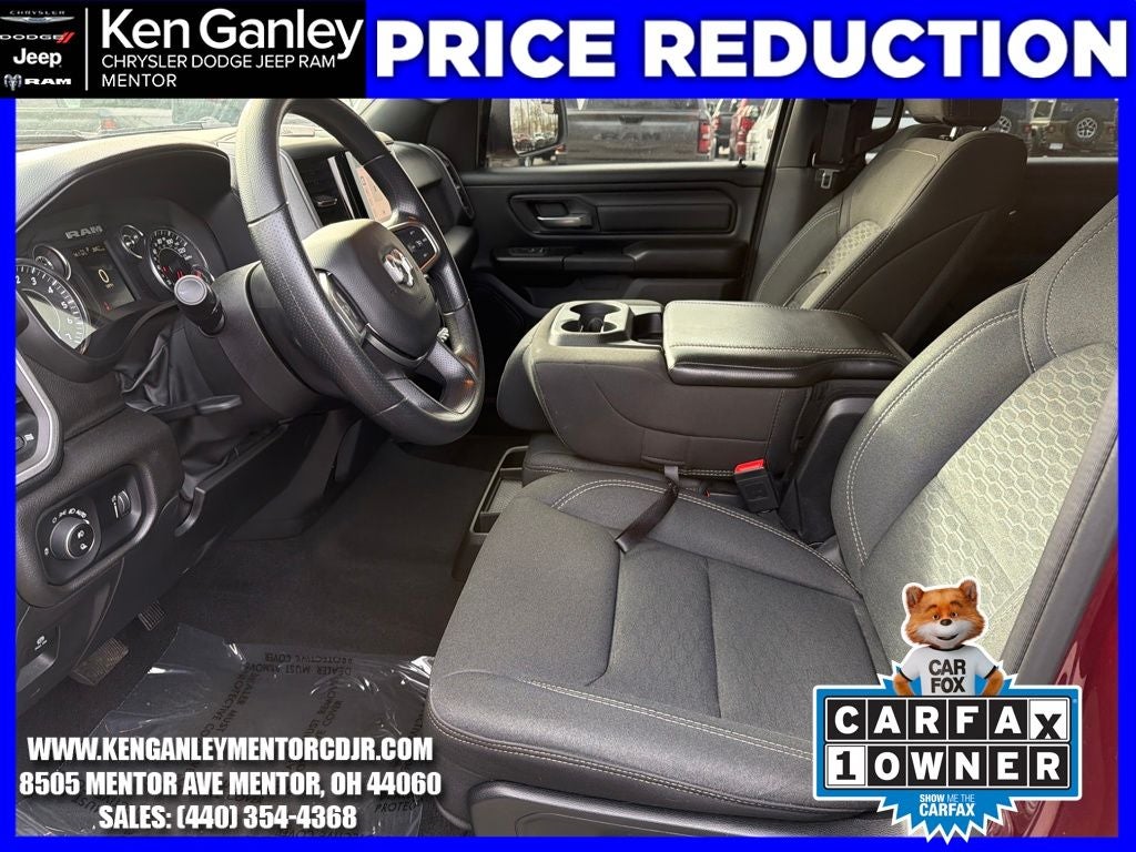 2025 RAM 1500 Tradesman Crew Cab 4x4 5'7' Box