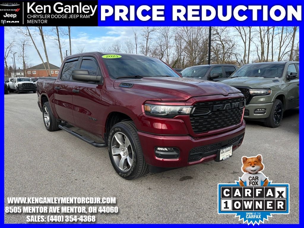 2025 RAM 1500 Tradesman Crew Cab 4x4 5'7' Box