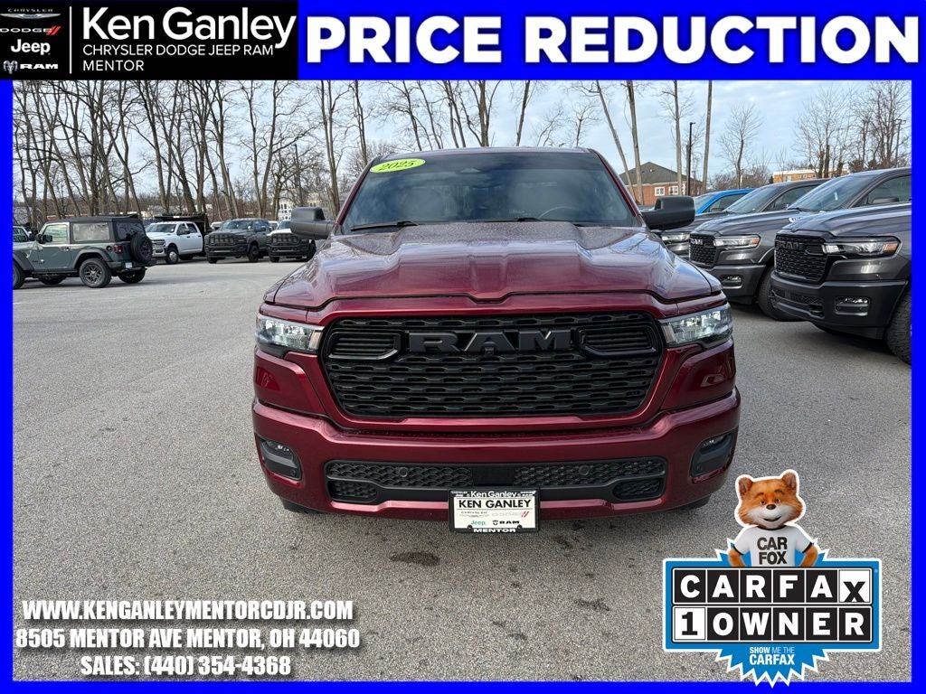 2025 RAM 1500 Tradesman Crew Cab 4x4 5'7' Box