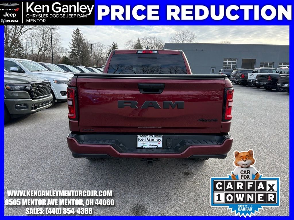 2025 RAM 1500 Tradesman Crew Cab 4x4 5'7' Box