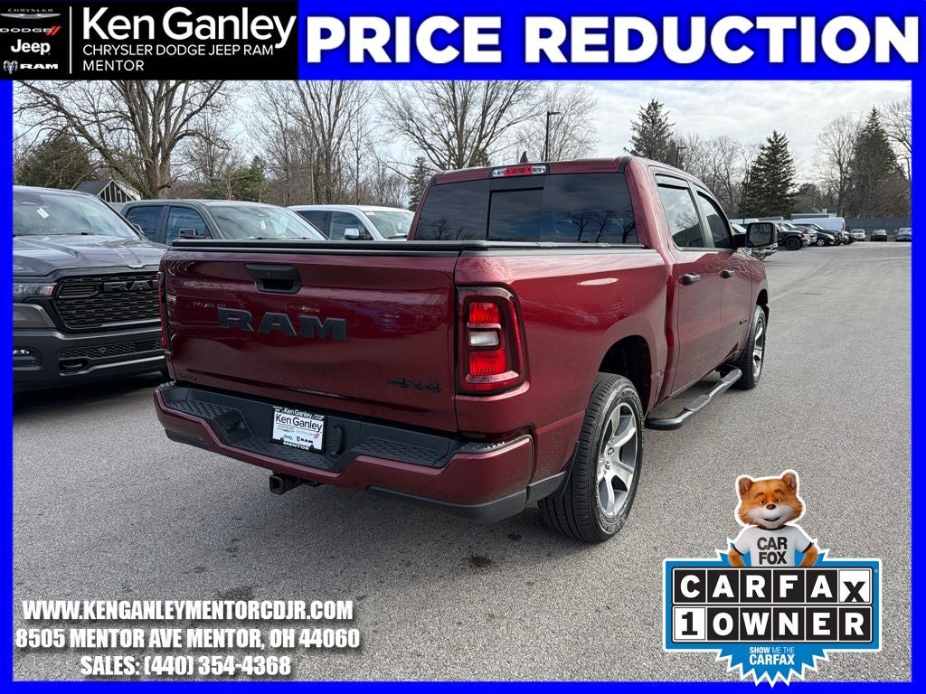 2025 RAM 1500 Tradesman Crew Cab 4x4 5'7' Box