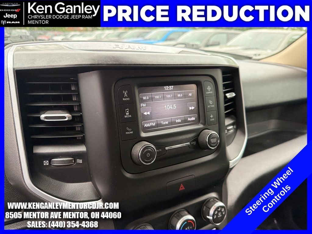 2020 RAM 1500 Big Horn Quad Cab 4x4 6'4' Box