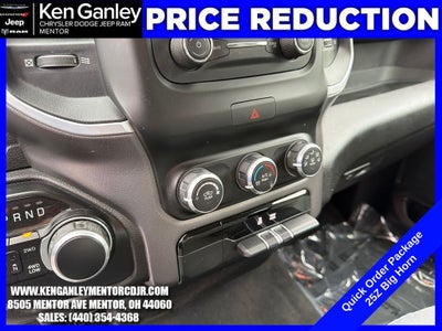 2020 RAM 1500 Big Horn Quad Cab 4x4 6'4' Box