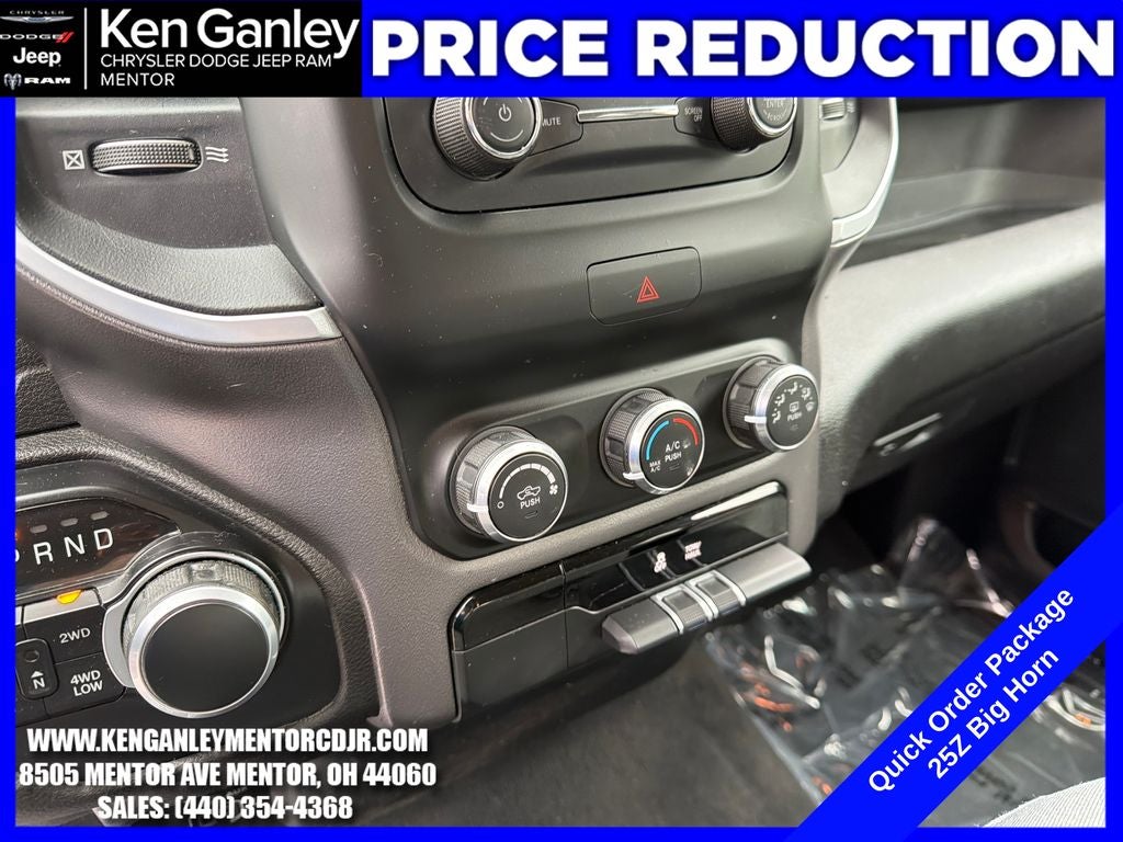 2020 RAM 1500 Big Horn Quad Cab 4x4 6'4' Box