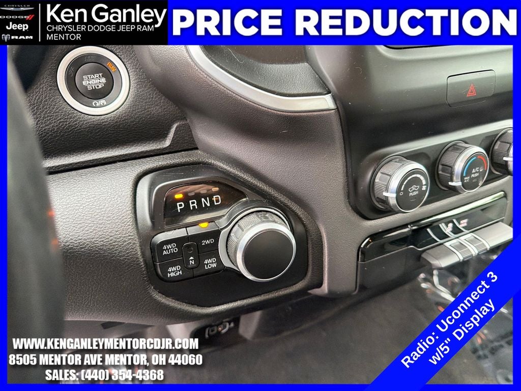 2020 RAM 1500 Big Horn Quad Cab 4x4 6'4' Box