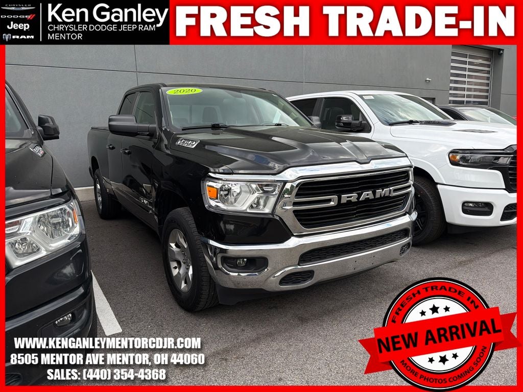 2020 RAM 1500 Big Horn Quad Cab 4x4 6'4' Box
