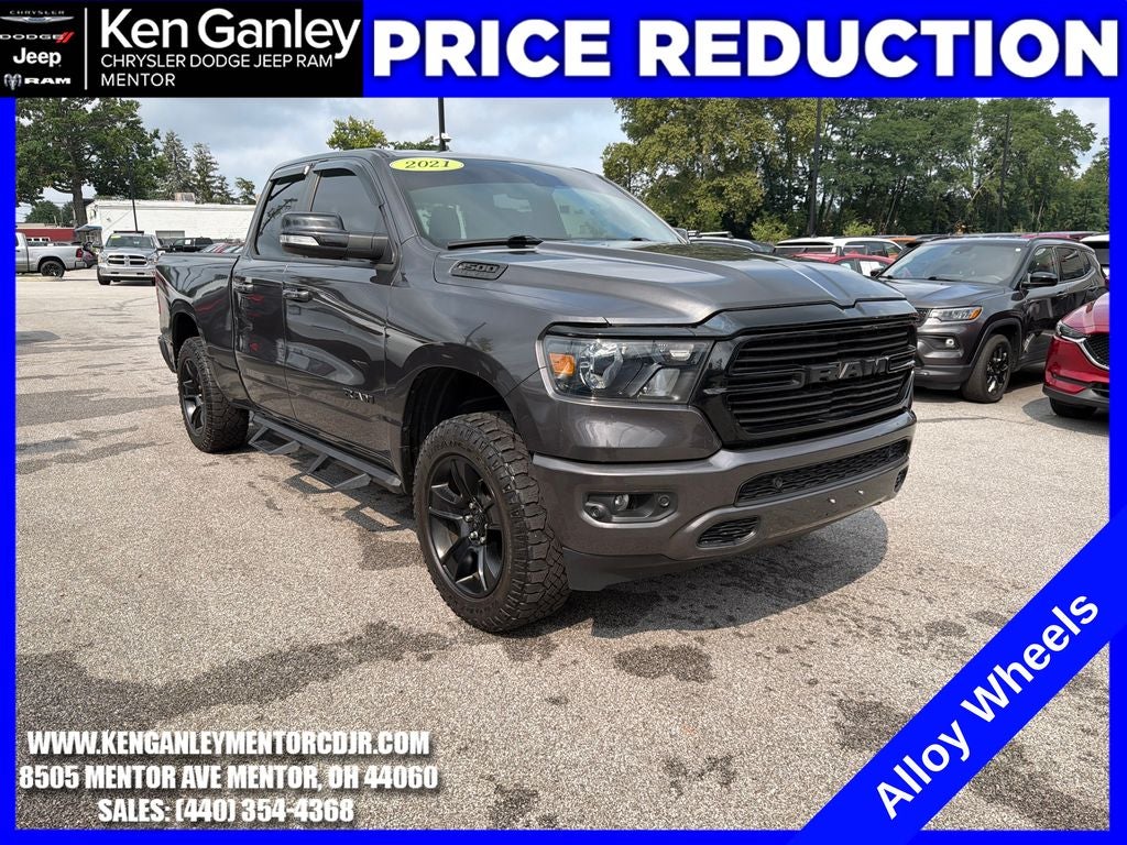 2021 RAM 1500 Big Horn Quad Cab 4x4 6'4' Box