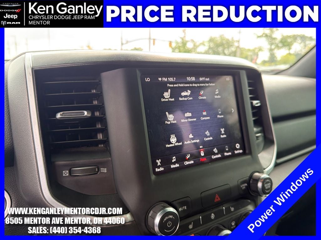 2021 RAM 1500 Big Horn Quad Cab 4x4 6'4' Box