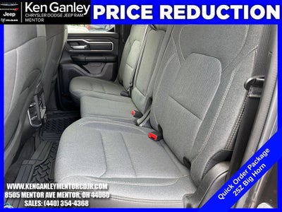 2021 RAM 1500 Big Horn Quad Cab 4x4 6'4' Box