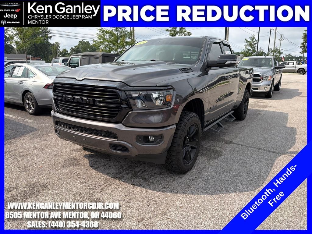 2021 RAM 1500 Big Horn Quad Cab 4x4 6'4' Box