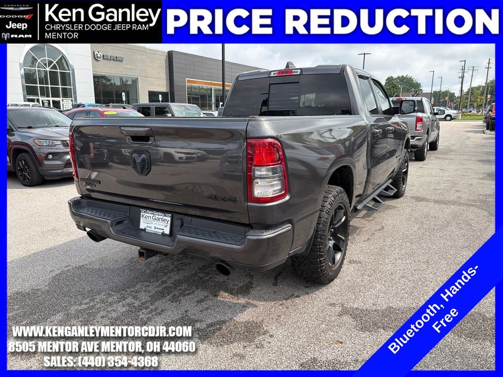 2021 RAM 1500 Big Horn Quad Cab 4x4 6'4' Box