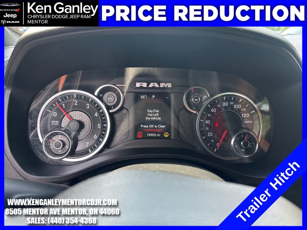2021 RAM Ram 1500 Big Horn Quad Cab 4x4 6'4' Box