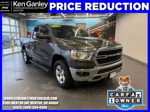 2021 RAM 1500 Big Horn Quad Cab 4x4 6'4' Box