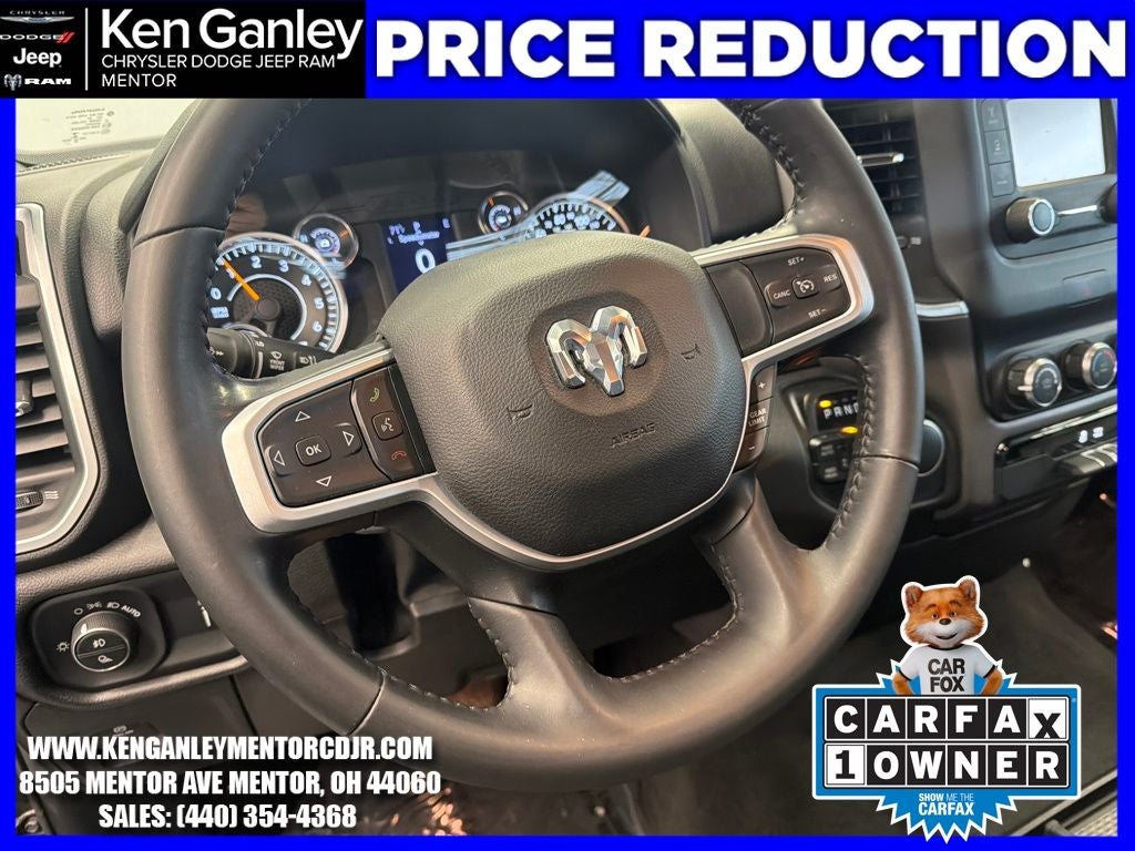 2021 RAM 1500 Big Horn Quad Cab 4x4 6'4' Box