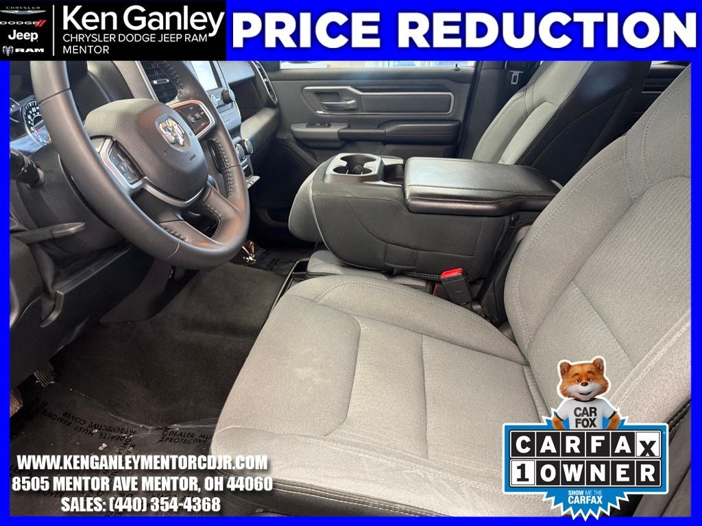 2021 RAM 1500 Big Horn Quad Cab 4x4 6'4' Box